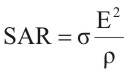 SAR_formula